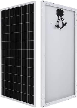 Renogy 100W Monocrystalline Solar Panel view 2